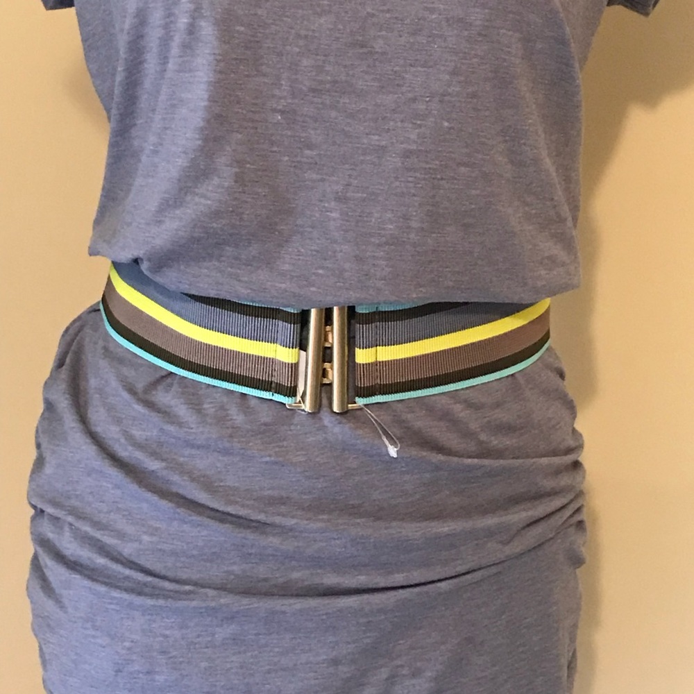 Loft wide elastic belt hook buckle